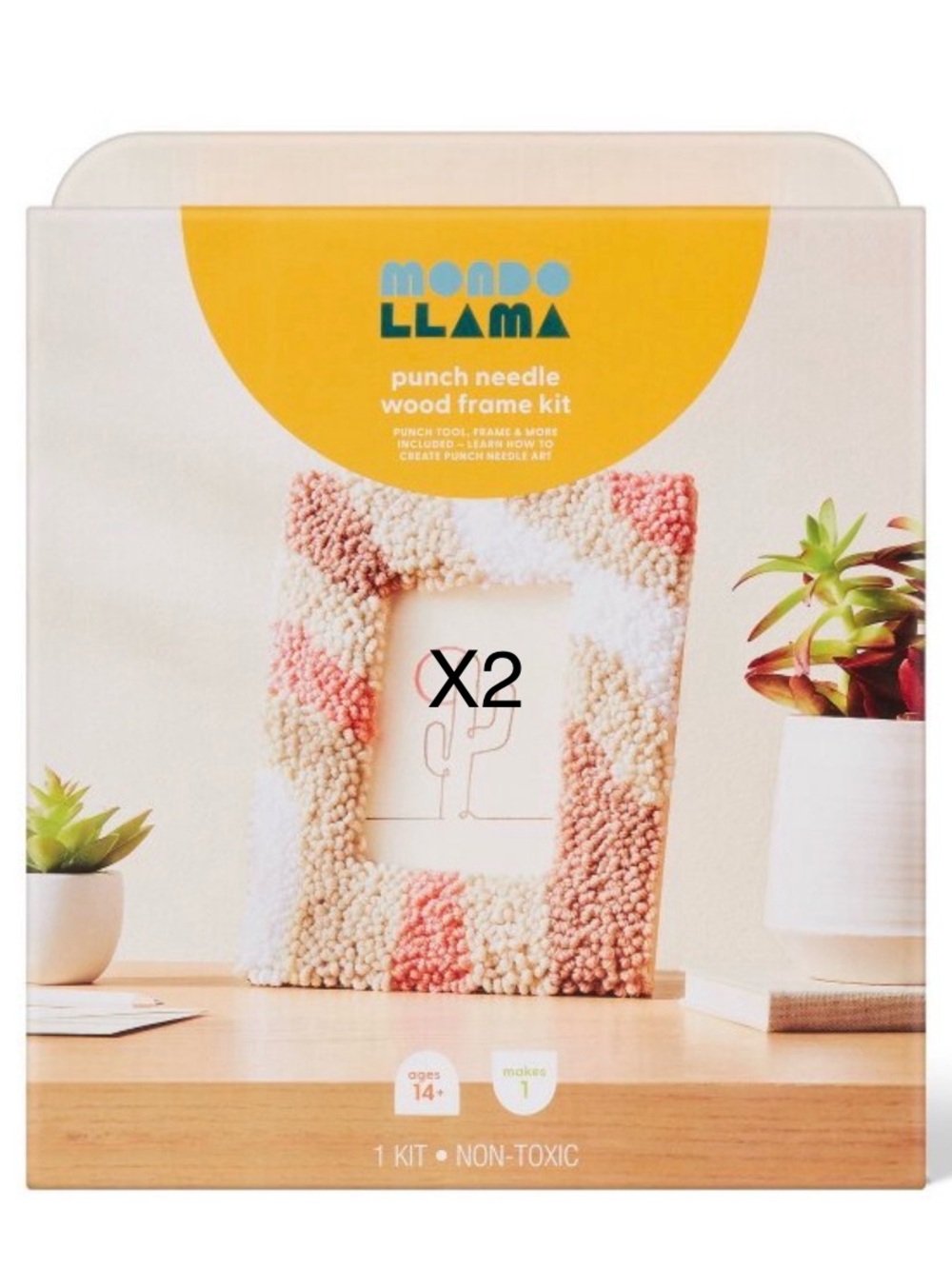 2 New Punch Needle Frame Craft Kits-
Mondo Llama™